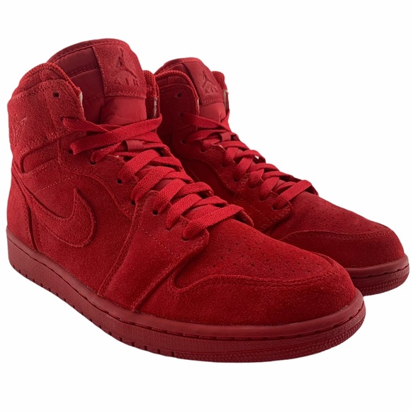 air jordan 1 retro high red suede